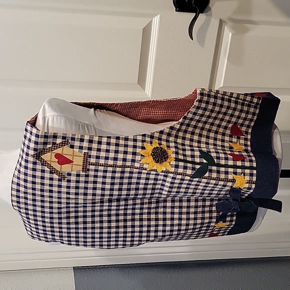 Sunflower Patchwork Vest.19 - Picture 4 of 6